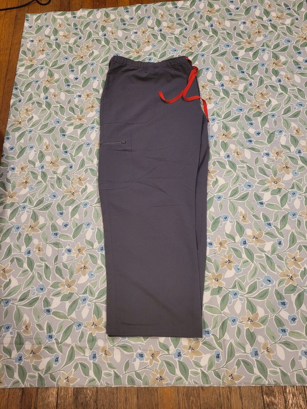 Womens Dark Gray Size 6XL FIGS Technical Collection Drawstring Scrub Pants